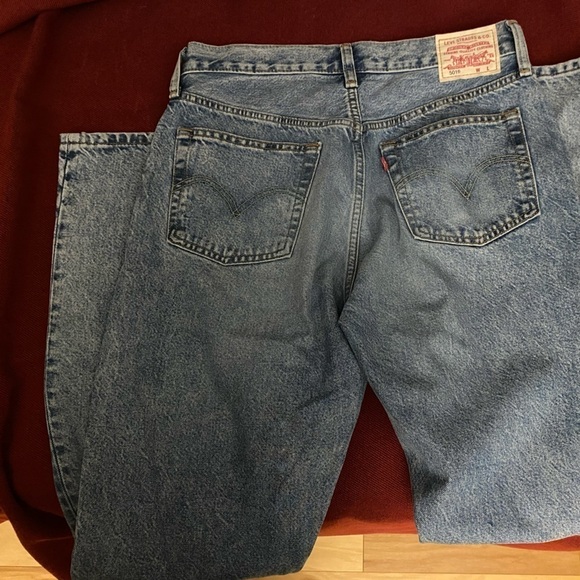 LEVI’s big E 501 button fly 100 % cotton jeans 29x32 - Picture 7 of 7